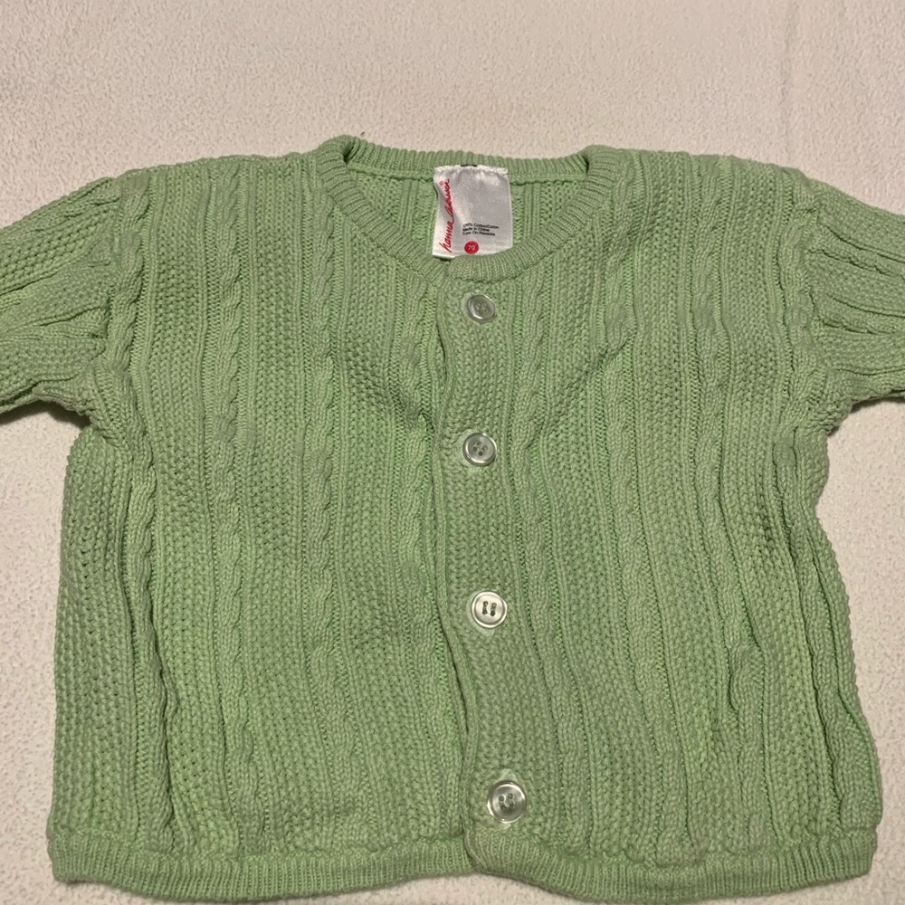 Hanna Andersson baby cotton sweater/pant set - Picture 2 of 3